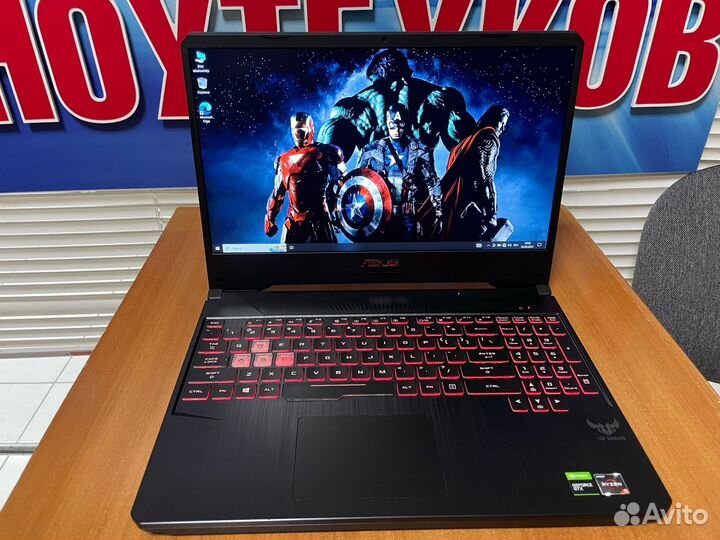 Игровой ноутбук Asus / как новый / 120Hz / IPS
