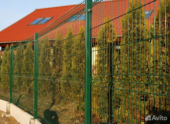 Сетка 3D для забора от производителя