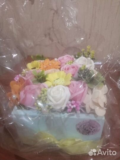 Букет из мыла