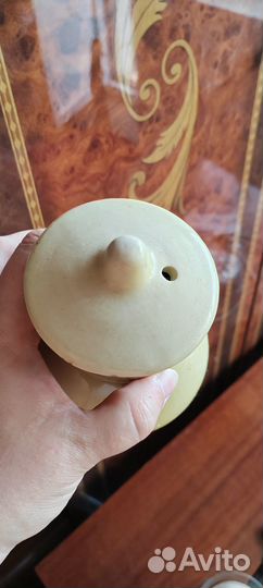 Ваза, крынка, блюдо, ложки деревянные