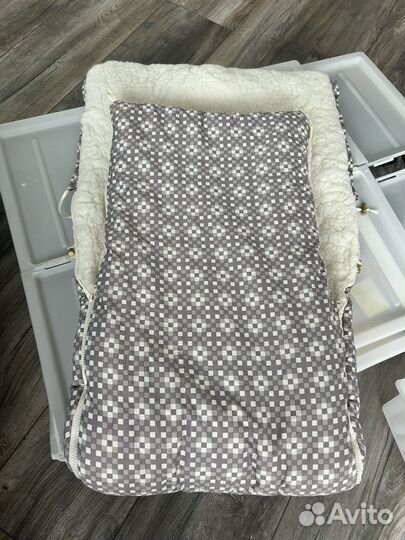 Зимний конверт в коляску