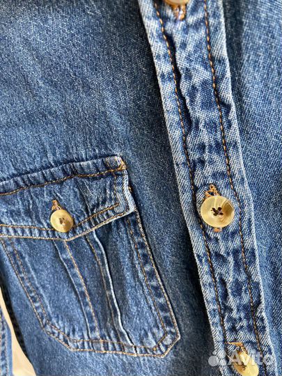 Рубашка джинсовая для мальчика