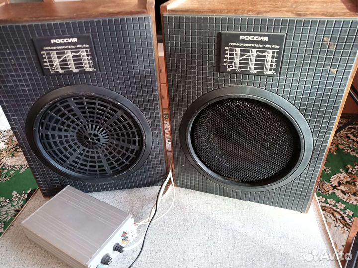 Усилитель+колонки, пара комплектов