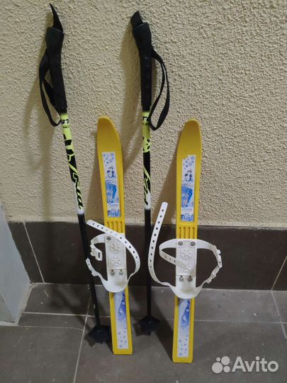 Лыжи беговые детские