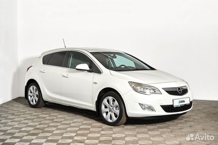 Opel Astra 1.6 AT, 2012, 164 000 км