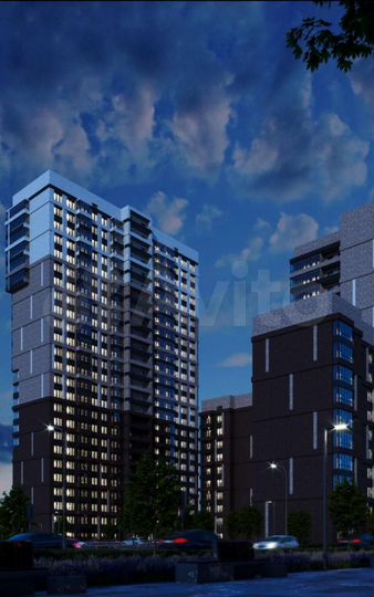 2-к. квартира, 60 м², 18/25 эт.