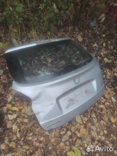 Б/у крышка багажника на ssangyong actyon 2014 new
