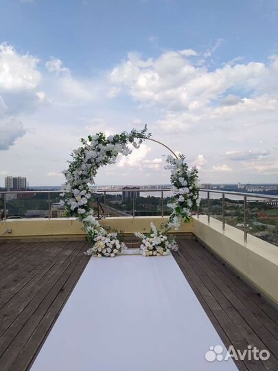 Оформление свадьбы зона молодых украшение зала