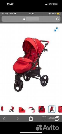 Прогулочная коляска как новая