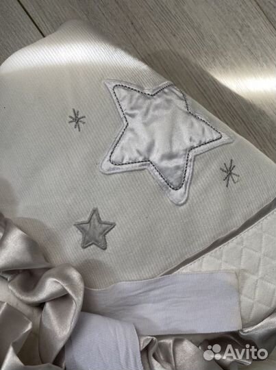 Бортики и постельное белье в детскую кроватку бу