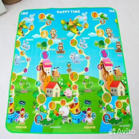 Детский игровой коврик складной