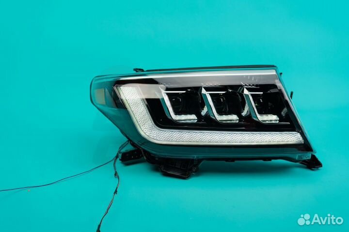 LED Фары Land Cruiser 200 2008 - 2015г LC300 Style