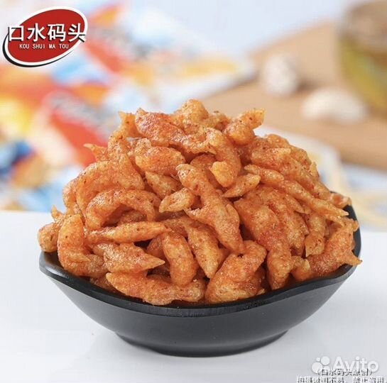 Китайские снеки, чипсы