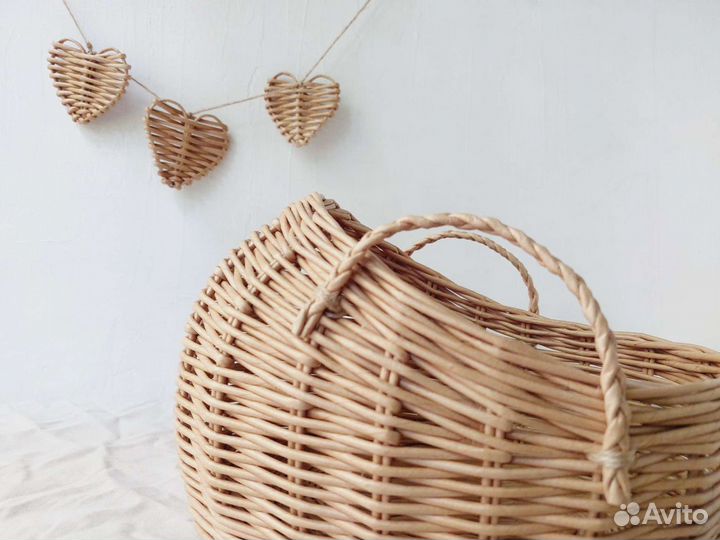 Плетеная Люлька для игрушек