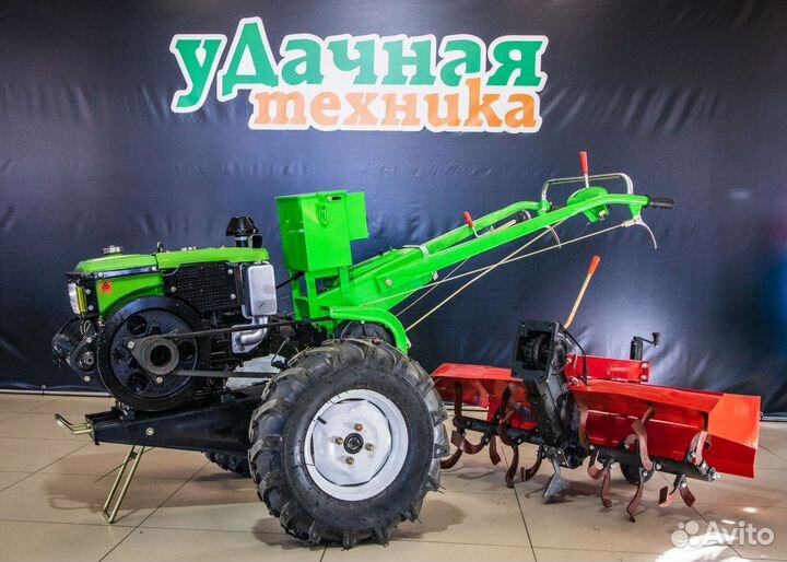 Мотоблок Р-10 + почвофреза