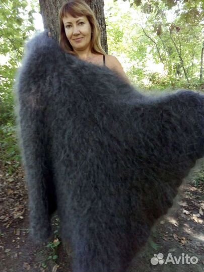 Платок пуховый. шаль. суперская*