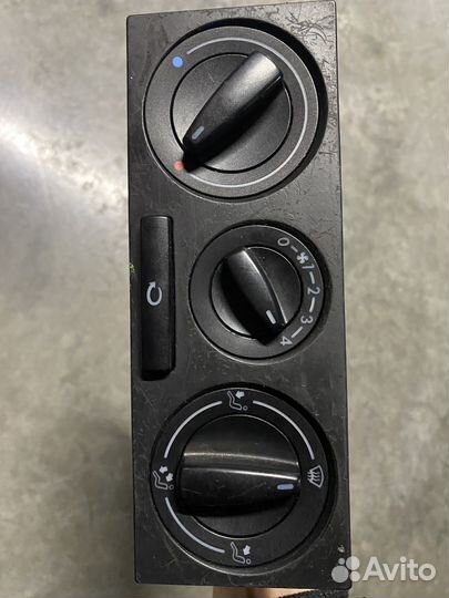 Блок управления отопителем volkswagen golf 4, bora