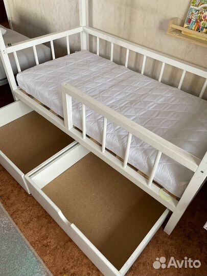 Детская кровать домик 140*70