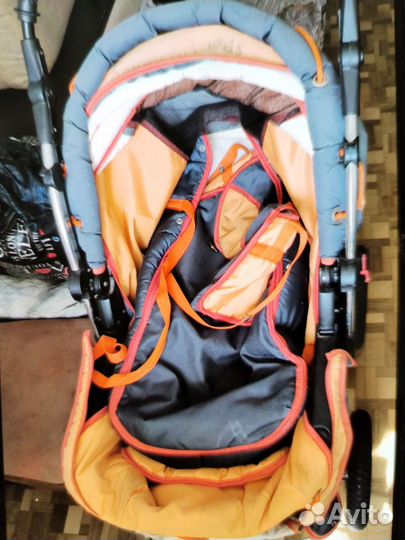 Прогулочная коляска зимняя бу