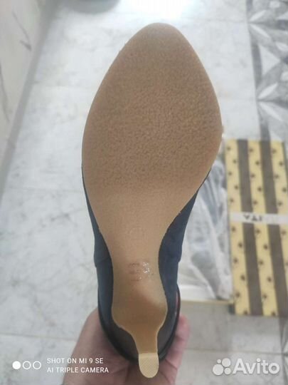 Сапоги женские ботфорты еврозима