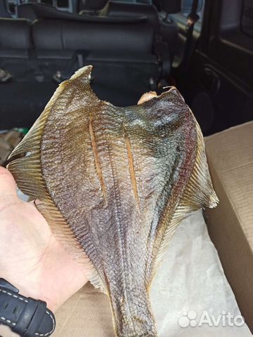 Камбала вяленая