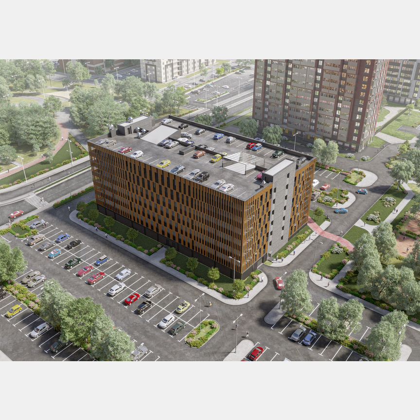 2-к. квартира, 56,6 м², 18/23 эт.