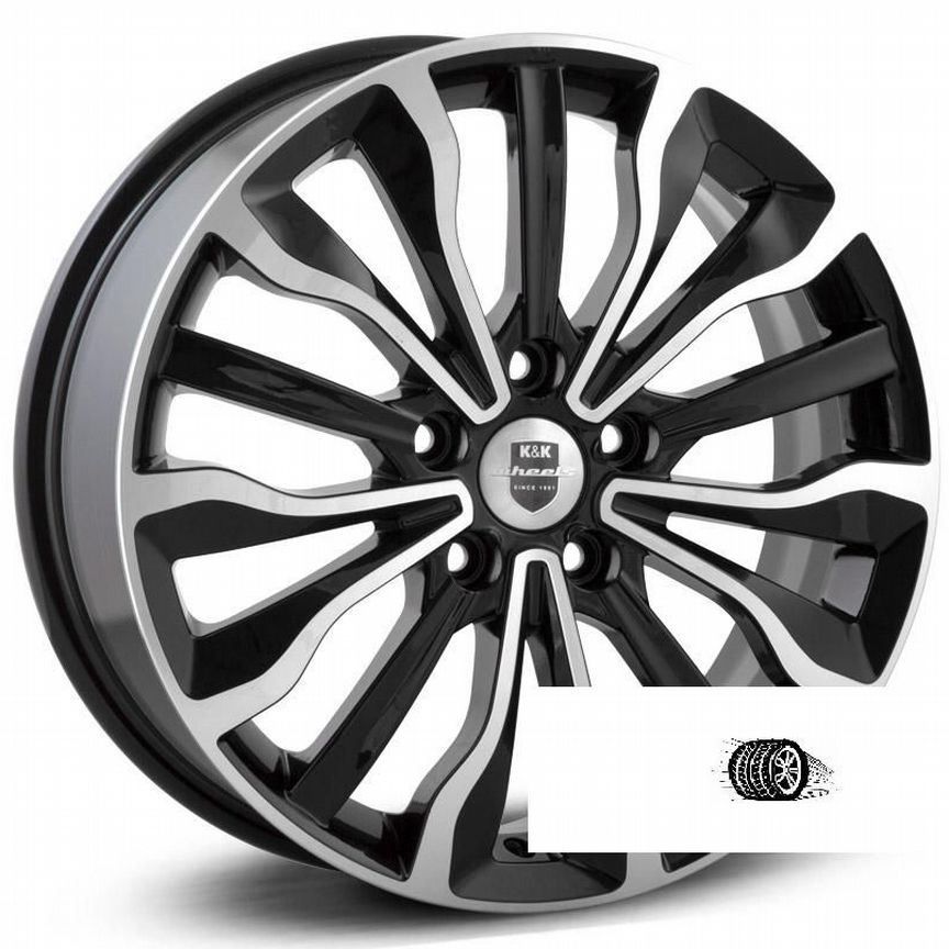 Литые диски K&K 6.5×R17 5×114.3