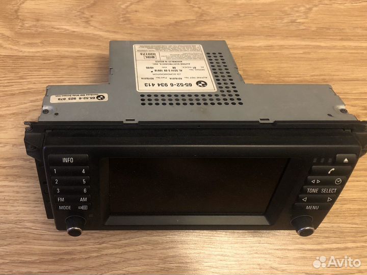 Магнитола BMW x5 e53