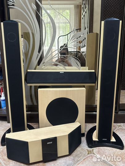 Комплект калонок для домашнего кинотеатра BBK