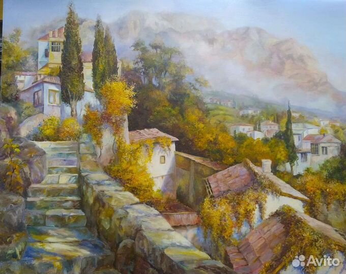 Большая Картина маслом 