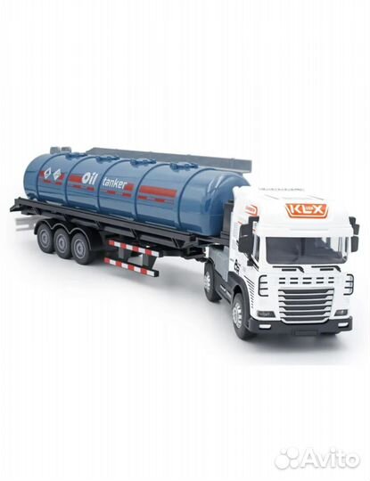 Машинка Металлическая Фура бензовоз