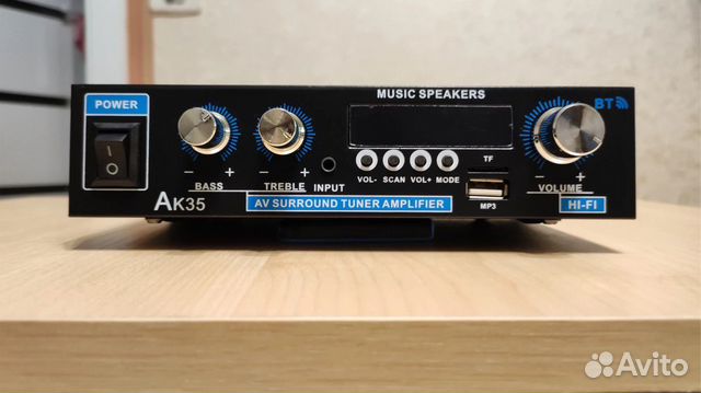Усилитель мощности звука ак35 800Вт