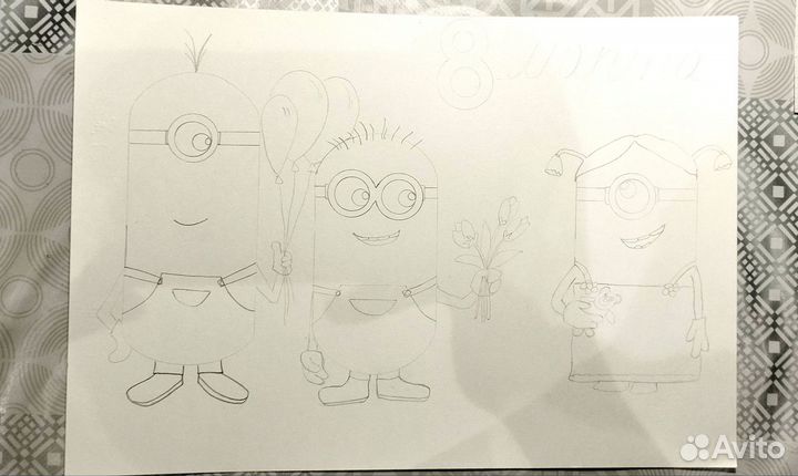 Рисунки на 8 марта