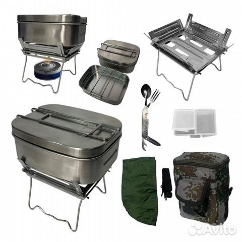 Армейская походная кухня 8 в 1