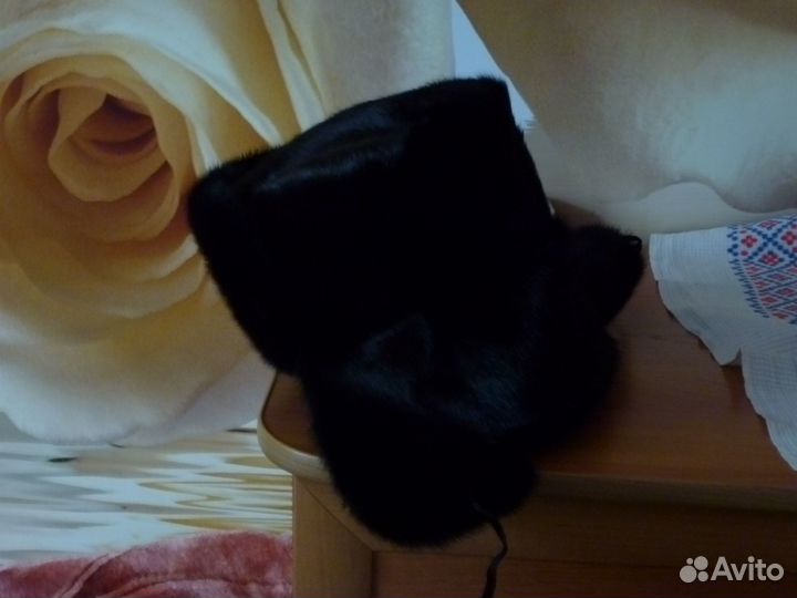 Норковая ушанка Новая