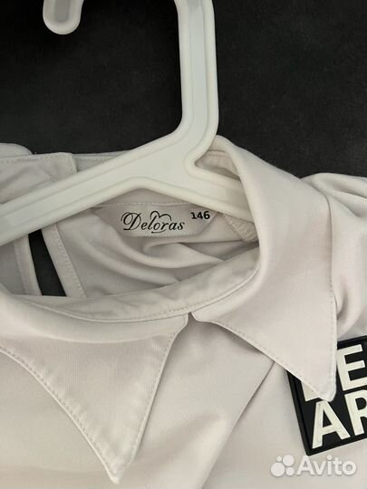 Блузы школьные на девочку 3шт