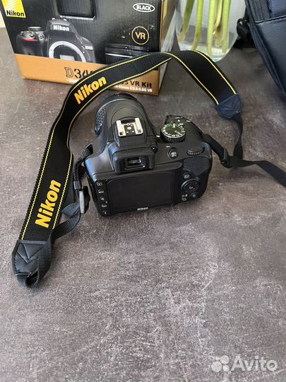 Фотоаппарат nikon d3400 18-55 vr kit