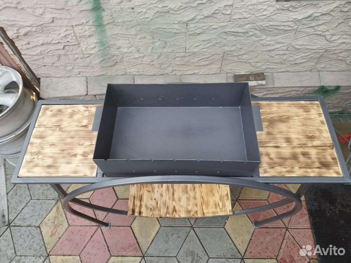 Мангал в стиле лофт