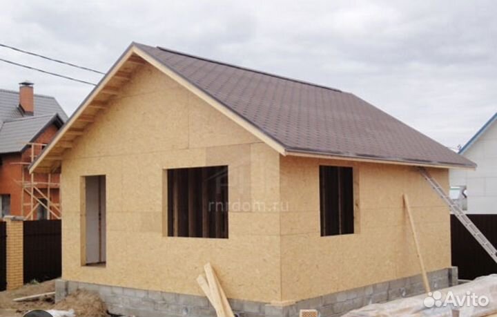 Бригада строителей каркасных домов