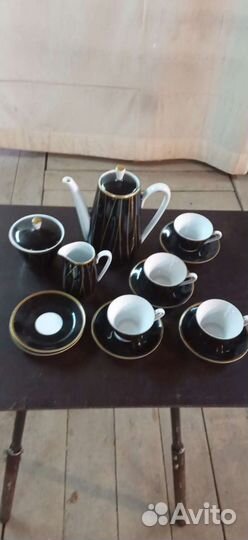 Сервиз кофейный гдр Винтажный