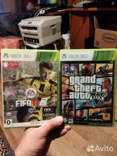Диски для xbox 360 гта 5 фифа GTA 5 fifa игры