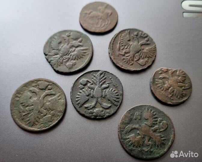 Медные монеты 1731-1760гг