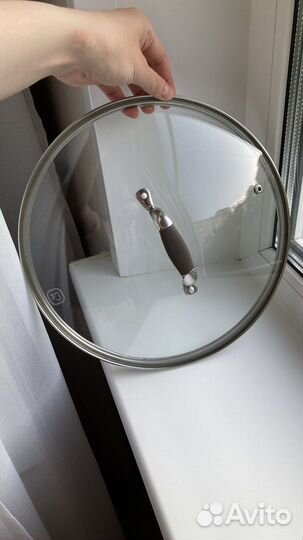 Крышка стеклянная rondell Mocco, 28 см