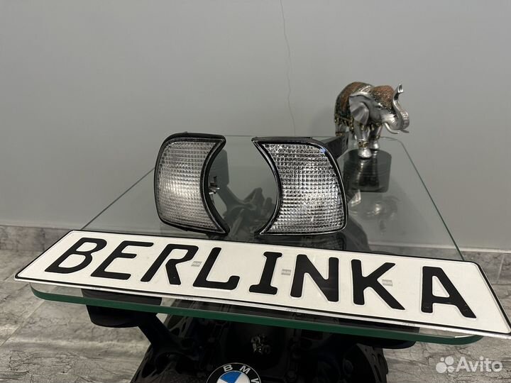 Белые Поворотники BMW e 34