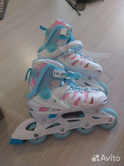 Роликовые коньки детские раздвижные