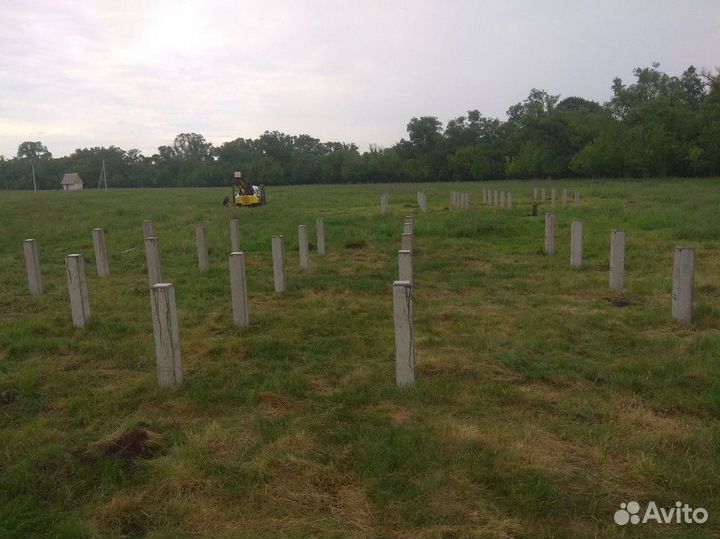 Монтаж Забивка Установка свай / Фундамент под ключ