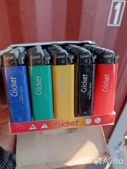 Зажигалка Крикет,Турбо,Пьезо