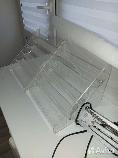 Настольные полочки для гель лаков