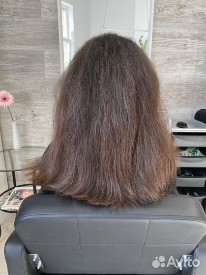 Кератиновое выпрямление