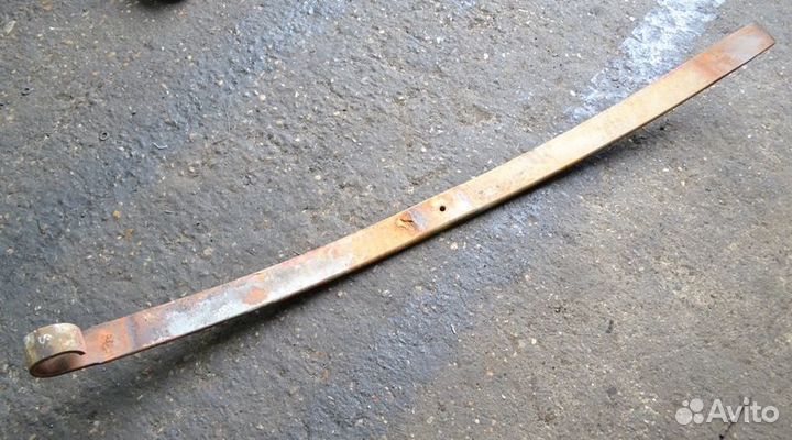 Лист рессоры, переднего моста, левый scania 2-seri